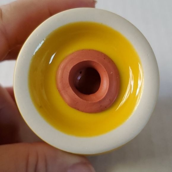 Fiestaware Fiesta Small CERAMIC Shaker Salt Pepper Daffodil Yellow - Picture 6 of 7